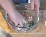 A picture of step 2 of Pork Pies.