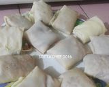 Foto langkah ke 4 dari resep Martabak Mini (Isi Nasi Daging).