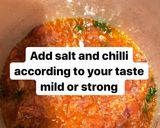 A picture of step 3 of Chicken Biryani.