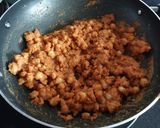 A picture of step 5 of Masoor dal(Red lentil) ladoo.