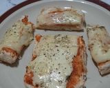 Foto del paso 6 de la receta: Pizza de pan (no hubo ganas de amasar)
