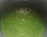 A picture of step 5 of Palak Paneer restaurant style.