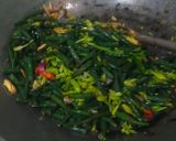 Foto langkah ke 4 dari resep Tauge Kacang Panjang Bunga Pepaya.