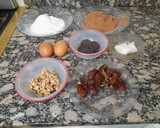 Foto del paso 1 de la receta: Galletitas de chocolate y nuez Sin azúcar, sin endulcorante y sin manteca