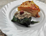 Foto del paso 11 de la receta: Acelga rellena, bañada con salsa de avellanas y almendras