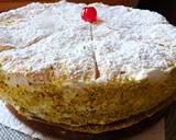 Bronte-i pisztácia krémes torta recept lépés 5 foto
