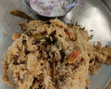 மஷ்ரூம் பிரியாணி& முட்டை பெப்பர் மசாலா ரெசிபி ஸ்டேப் 5 புகைப்படம்