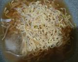Naeng-ramyeon () - Cold Ramen Noodles - Mie Ramen Kuah Dingin langkah memasak 5 foto