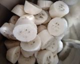 A picture of step 1 of Sweet Banana Appam.