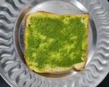 A picture of step 5 of Bombay toast sandwich.