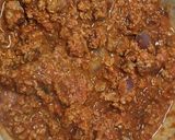 A picture of step 2 of Oven cooked beef chilli.