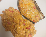 Foto del paso 7 de la receta: Berenjena rellena a mi manera 😋
