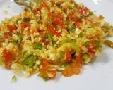A picture of step 1 of Mix vegetables.