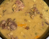 A picture of step 4 of Split Pea Soup.