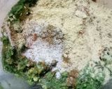 A picture of step 4 of Palak Chole Tikki.