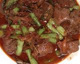 Foto langkah ke 3 dari resep Hati Sapi Pedes Manis.