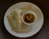 A picture of step 5 of Vietnamese Tilapia Spring Roll.