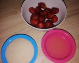 Foto del paso 1 de la receta: Panna Cotta de coco con coulis de fresa 👨‍🍳👨‍🍳🍓