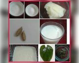 A picture of step 1 of Refresh Paan rice pudding.