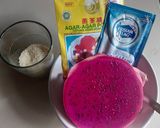 Foto langkah ke 1 dari resep Puding buah naga.