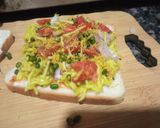 A picture of step 3 of Leftover Maggi Sandwich.