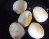 A picture of step 4 of Egg biryani.