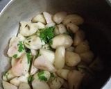 A picture of step 2 of Spicy Shingara Chaat.