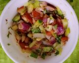 A picture of step 11 of 🍅🥔🥒YUMMY TOMATO POTATO & CUCUMBER SALAD 🍅🥔🥒.