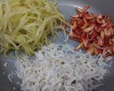 Foto langkah ke 1 dari resep Tumis pepaya muda teri medan.
