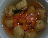 Foto langkah ke 2 dari resep Sup Bola Tahu.