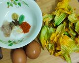 কুমড়ো ফুলের বড়া রেসিপির ধাপ 1 ছবি