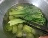 Hình bước làm 7 của món Cải thìa xào dầu hào