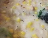 A picture of step 2 of Semolina corn Upma.