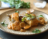 Foto del paso 6 de la receta: Rodaballo en salsa vizcaína