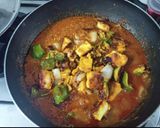 A picture of step 10 of Paneer Tikka Masala.
