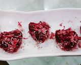A picture of step 7 of Beetroot bottle gourd burfi.
