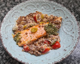 Foto del paso 7 de la receta: Salmón con lentejas cremosas al curry