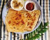 A picture of step 15 of Pepper with salt paratha 😋😋.