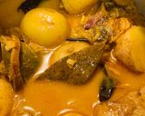আলু দিয়ে পাঁঠার মাংসের ঝোল (Alu diye Pathar Mangsher Jhol Recipe in Bengali) রেসিপি ধাপ - 8 ছবি