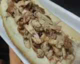 Foto del paso 6 de la receta: Perrito🌭caliente🥓de pollo🍗y tocineta🌭hawaiano🍍
