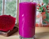 Cara Membuat 215 Banana Dragon Fruit Smoothies 3