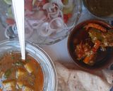 A picture of step 8 of Alu bharhiya.