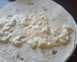 Tojásos-rukkolás-kecskesajtos wrap recept fázis 2 fotója