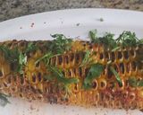A picture of step 3 of Smoky flavour corn.