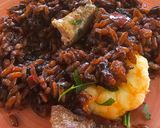 Foto del paso 9 de la receta: Arroz de ventresca de atún y langostinos
