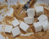 A picture of step 3 of Paneer wrap.