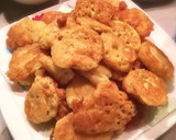 Foto del paso 7 de la receta: Buñuelos de Merluza, Langostinos y Calçot