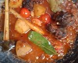 Foto langkah ke 3 dari resep Sambel empala ayam kampung plus kentang.