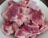 Foto langkah ke 1 dari resep Sambel goreng krecek daging sapi keto/debm.