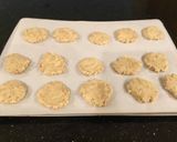 A picture of step 5 of Milk Chocolate Dipped Toffee Shortbread Cookies.